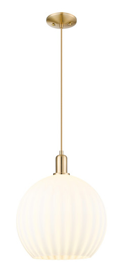 Arcadia One Light Mini Pendant in Champagne Bronze (405|7161PCBG121714WV)
