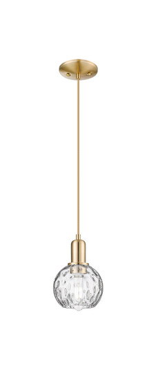 Arcadia One Light Mini Pendant in Champagne Bronze (405|7161PCBG12156)
