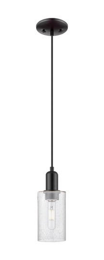 Arcadia One Light Mini Pendant in Matte Black (405|7161PBKG804)