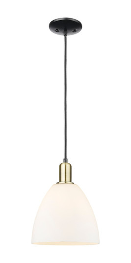 Arcadia One Light Mini Pendant in Black Antique Brass (405|7161PBABGBD91)