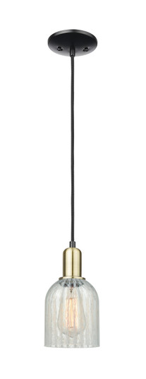 Arcadia One Light Mini Pendant in Black Antique Brass (405|7161PBABG2511)