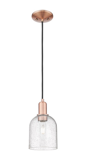 Arcadia One Light Mini Pendant in Antique Copper (405|7161PACG5586SDY)