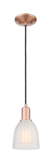 Arcadia One Light Mini Pendant in Antique Copper (405|7161PACG441)