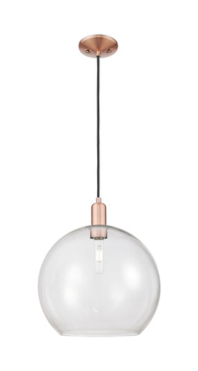 Arcadia One Light Mini Pendant in Antique Copper (405|7161PACG12214)