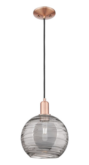 Arcadia One Light Mini Pendant in Antique Copper (405|7161PACG121310CL)