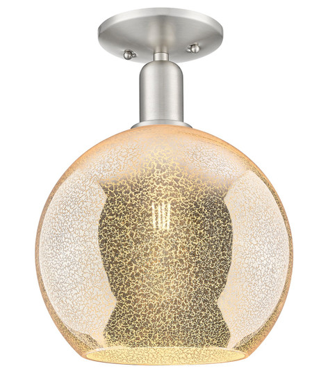 Arcadia One Light Semi-Flush Mount in Brushed Satin Nickel (405|7161CSNG12810)