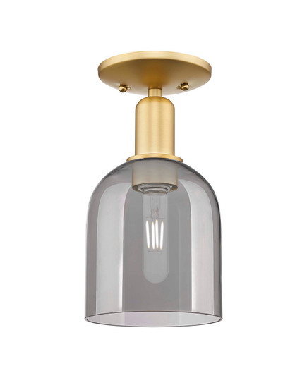 Arcadia One Light Semi-Flush Mount in Satin Gold (405|7161CSGG5586SM)