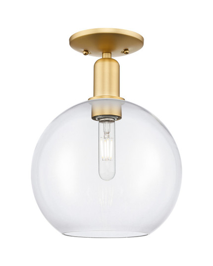 Arcadia One Light Semi-Flush Mount in Satin Gold (405|7161CSGG12210)