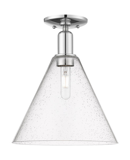 Arcadia One Light Semi-Flush Mount in Polished Chrome (405|7161CPCGBC124)