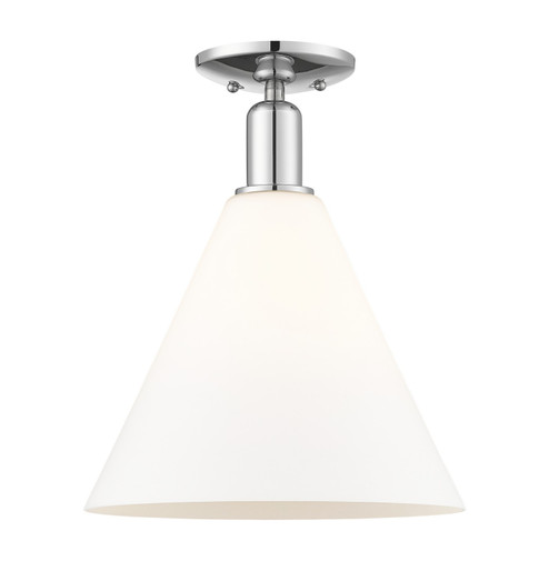 Arcadia One Light Semi-Flush Mount in Polished Chrome (405|7161CPCGBC121)