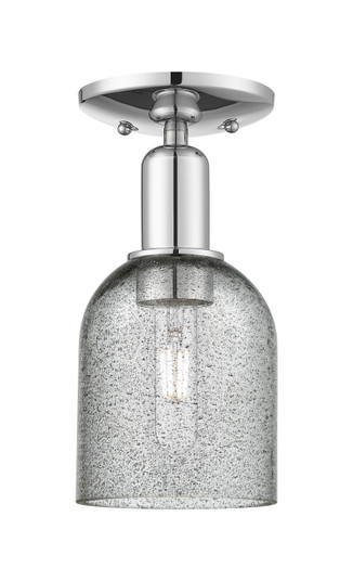 Arcadia One Light Semi-Flush Mount in Polished Chrome (405|7161CPCG257)