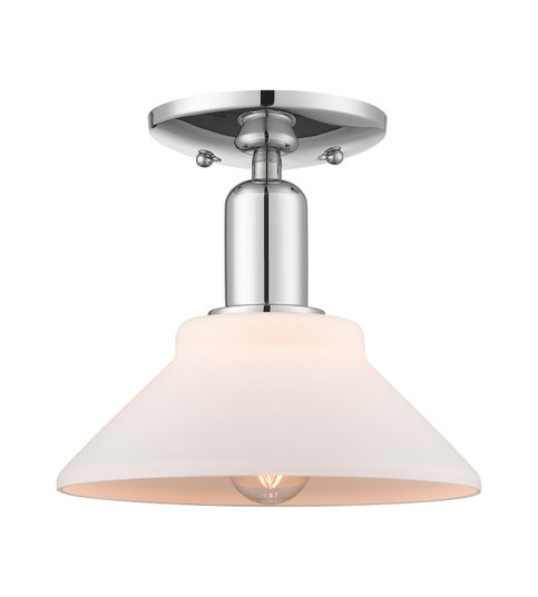 Arcadia One Light Semi-Flush Mount in Polished Chrome (405|7161CPCG131)