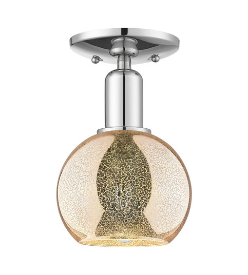 Arcadia One Light Semi-Flush Mount in Polished Chrome (405|7161CPCG1286)