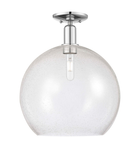 Arcadia One Light Semi-Flush Mount in Polished Chrome (405|7161CPCG12414)