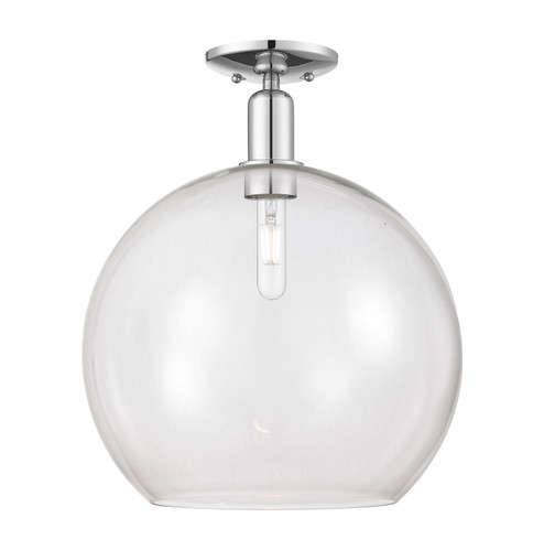 Arcadia One Light Semi-Flush Mount in Polished Chrome (405|7161CPCG12214)