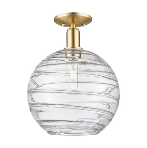 Arcadia One Light Semi-Flush Mount in Polished Chrome (405|7161CPCG121312CL)