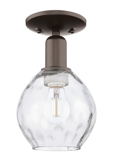 Arcadia One Light Semi-Flush Mount in Oil Rubbed Bronze (405|7161COBG362)