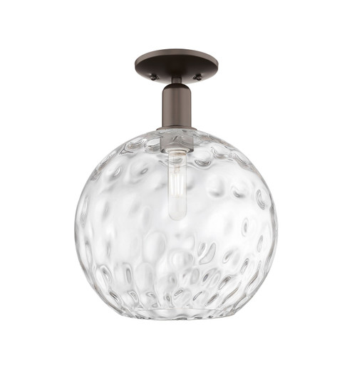 Arcadia One Light Semi-Flush Mount in Oil Rubbed Bronze (405|7161COBG121512)