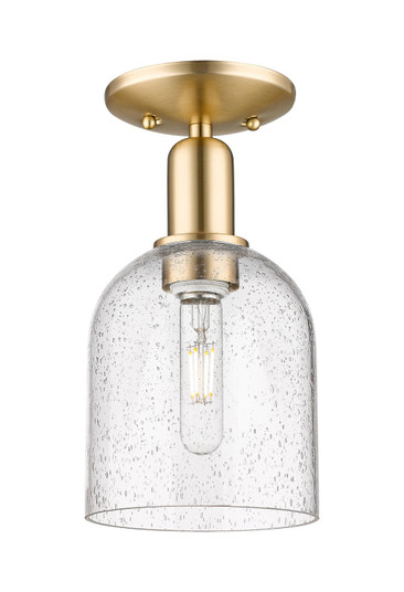Arcadia One Light Semi-Flush Mount in Champagne Bronze (405|7161CCBG5586SDY)