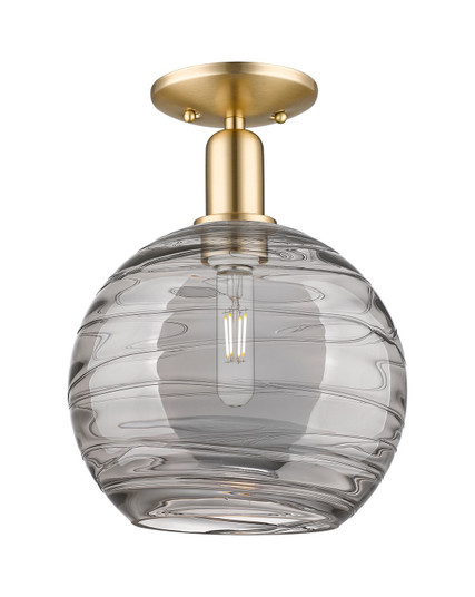 Arcadia One Light Semi-Flush Mount in Champagne Bronze (405|7161CCBG121310SM)