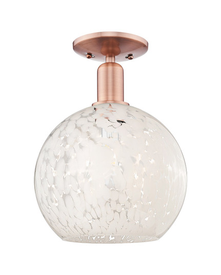 Arcadia One Light Semi-Flush Mount in Antique Copper (405|7161CACG121610WM)