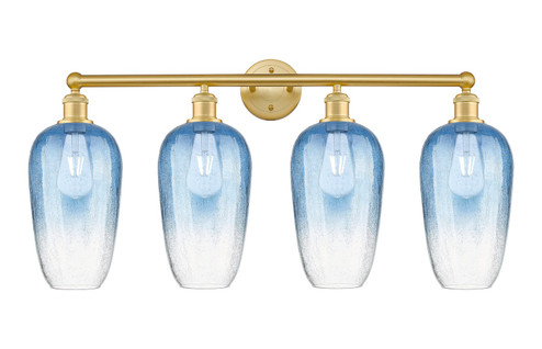 Edison Four Light Bath Vanity in Satin Gold (405|6164WSGG4847SB)