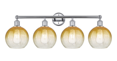 Edison Four Light Bath Vanity in Polished Chrome (405|6164WPCG4838AM)