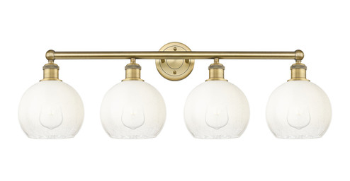 Edison Four Light Bath Vanity in Brushed Brass (405|6164WBBG4838OP)