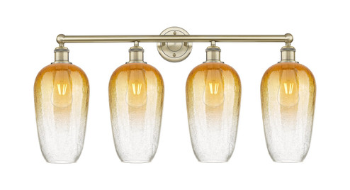 Edison Four Light Bath Vanity in Antique Brass (405|6164WABG4847AM)