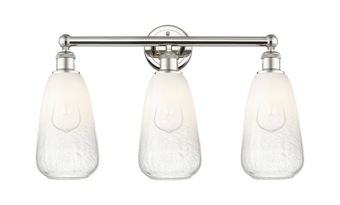 Edison Three Light Bath Vanity in Polished Nickel (405|6163WPNG4806OP)
