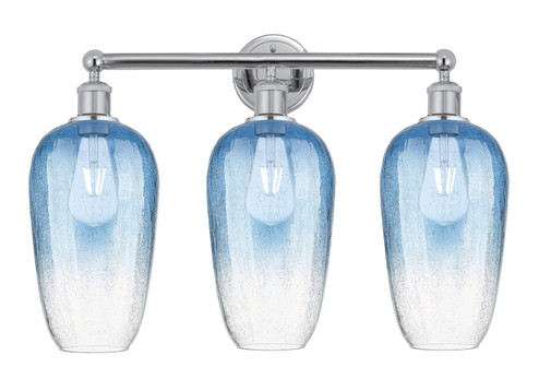 Edison Three Light Bath Vanity in Polished Chrome (405|6163WPCG4847SB)