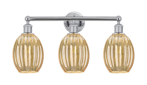 Edison Three Light Bath Vanity in Polished Chrome (405|6163WPCG4596ME)