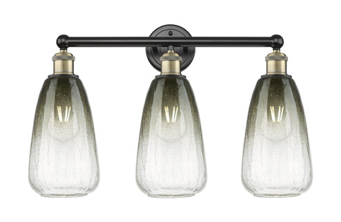 Edison Three Light Bath Vanity in Black Antique Brass (405|6163WBABG4806SL)