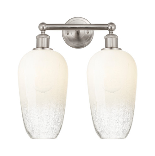 Edison Two Light Bath Vanity in Brushed Satin Nickel (405|6162WSNG4847OP)