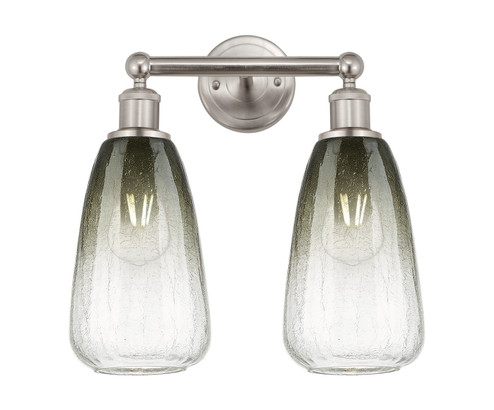 Edison Two Light Bath Vanity in Brushed Satin Nickel (405|6162WSNG4806SL)