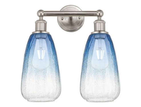 Edison Two Light Bath Vanity in Brushed Satin Nickel (405|6162WSNG4806SB)