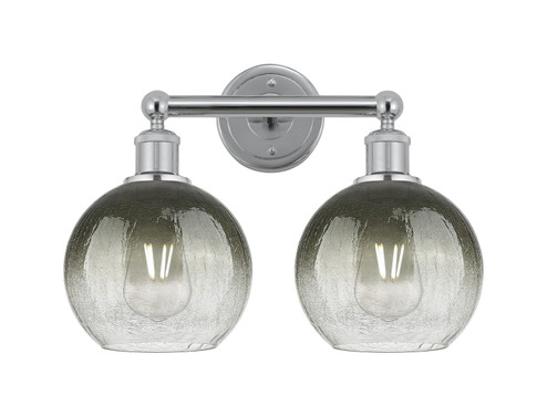 Edison Two Light Bath Vanity in Polished Chrome (405|6162WPCG4838SL)