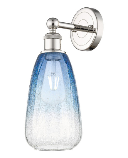 Edison One Light Wall Sconce in Polished Nickel (405|6161WPNG4806SB)