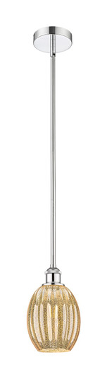 Edison One Light Mini Pendant in Polished Chrome (405|6161SPCG4596ME)
