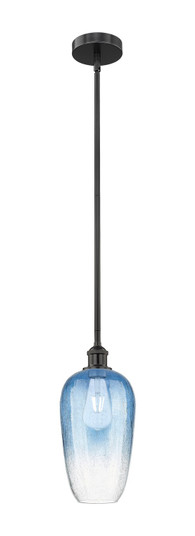 Edison One Light Mini Pendant in Matte Black (405|6161SBKG4847SB)