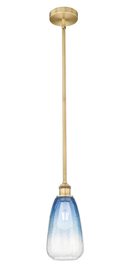 Edison One Light Mini Pendant in Brushed Brass (405|6161SBBG4806SB)