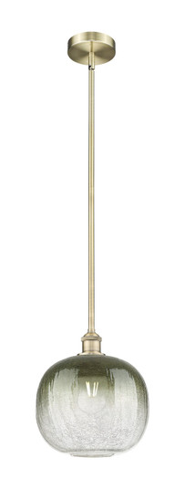 Edison One Light Mini Pendant in Antique Brass (405|6161SABG48110SL)