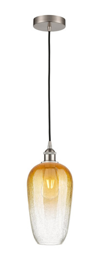 Edison One Light Mini Pendant in Brushed Satin Nickel (405|6161PSNG4847AM)