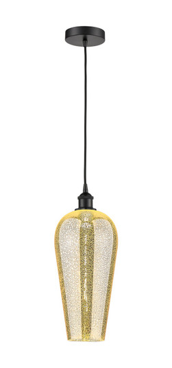 Edison One Light Mini Pendant in Matte Black (405|6161PBKG4568ME)