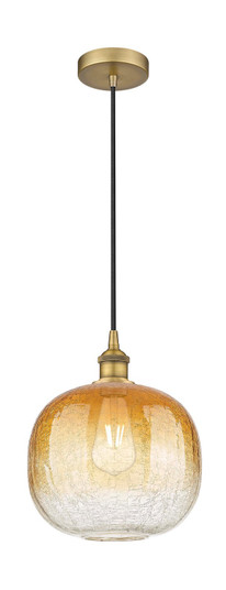 Edison One Light Mini Pendant in Brushed Brass (405|6161PBBG48110AM)