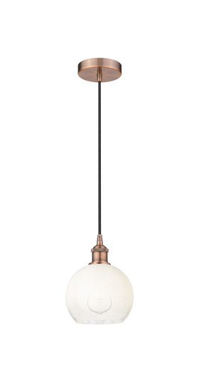 Edison One Light Mini Pendant in Antique Copper (405|6161PACG4838OP)
