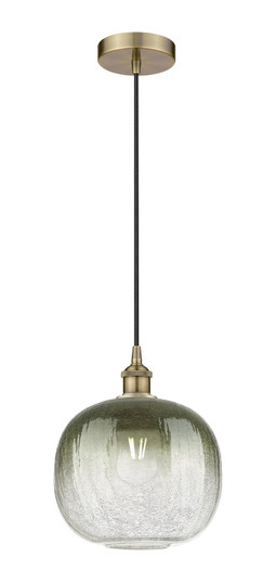 Edison One Light Mini Pendant in Antique Brass (405|6161PABG48110SL)