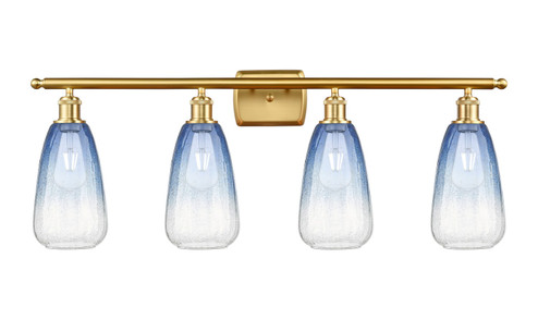 Ballston Four Light Bath Vanity in Satin Gold (405|5164WSGG4806SB)