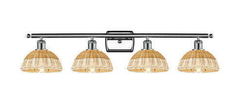 Ballston Four Light Bath Vanity in Polished Chrome (405|5164WPCNBD275NAT)