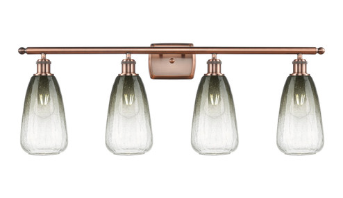 Ballston Four Light Bath Vanity in Antique Copper (405|5164WACG4806SL)